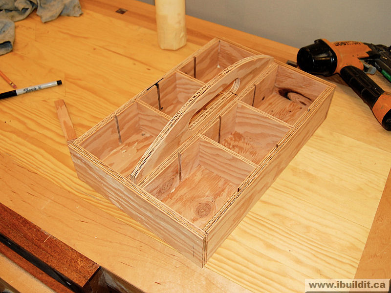 fully assembled stackable storage tray